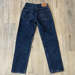 Levi's Dark Blue Straight Leg Jeans